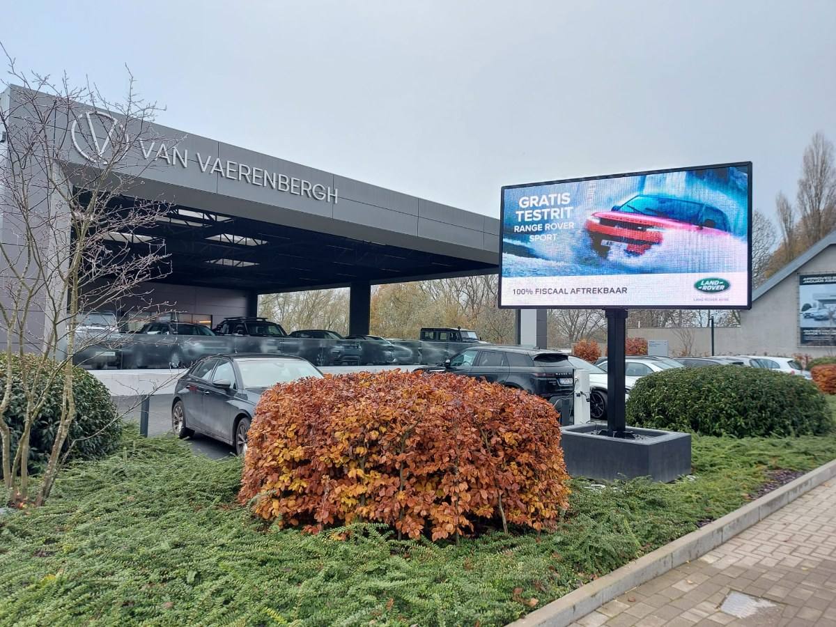 Mobiel LED-scherm