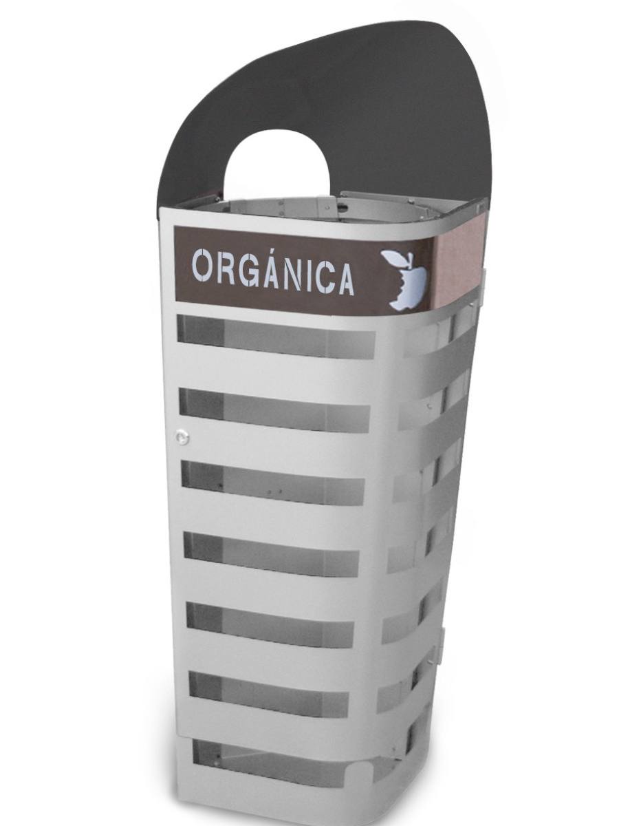 Recyclagebak met frontdeur (60–100 l)
