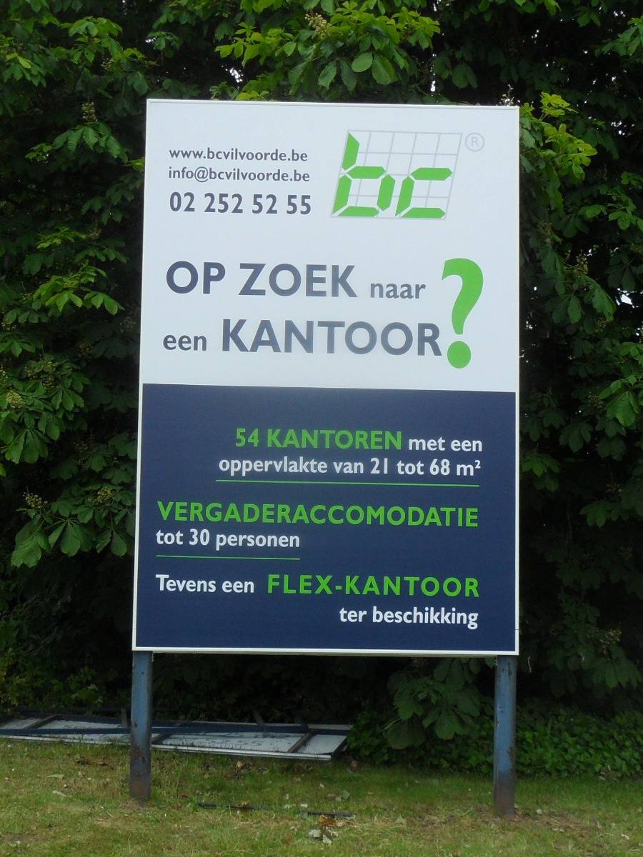 Signframe op voet