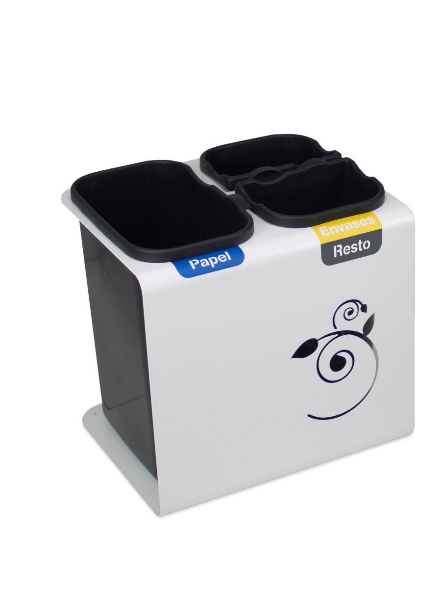 Compacte sorteerbak (2–5 stromen, 30–45 l)
