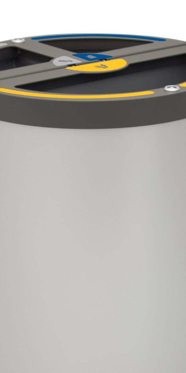 Ronde recyclagebak (2–4 stromen, 120–180 l)