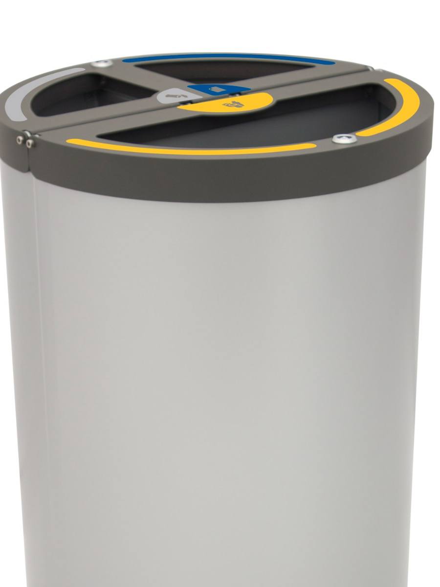 Ronde recyclagebak (2–4 stromen, 120–180 l)