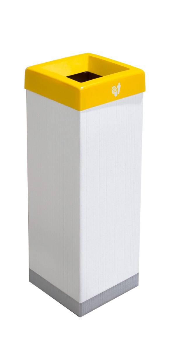 Kartonnen sorteerbak met kleurdeksel (45 l)