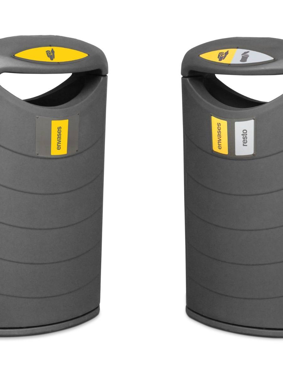 Kunststof recyclagebak (80 l)