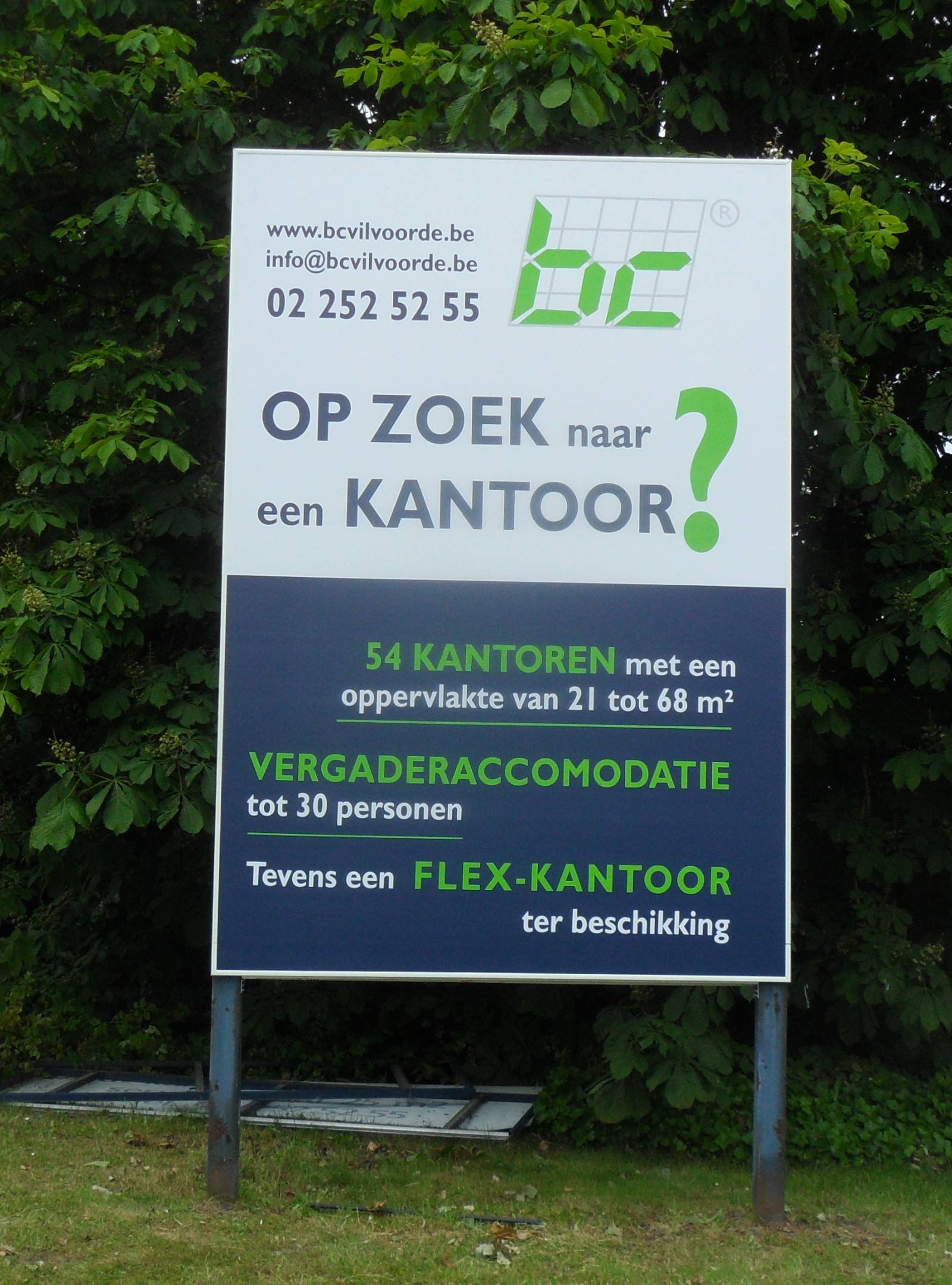 Signframe op voet