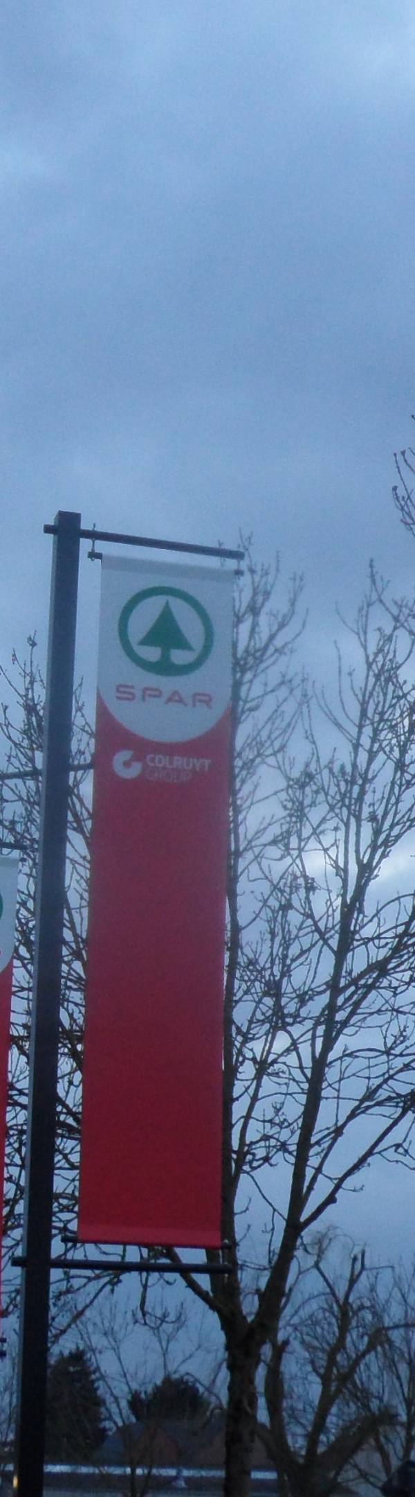 Baniermasten met spanveer