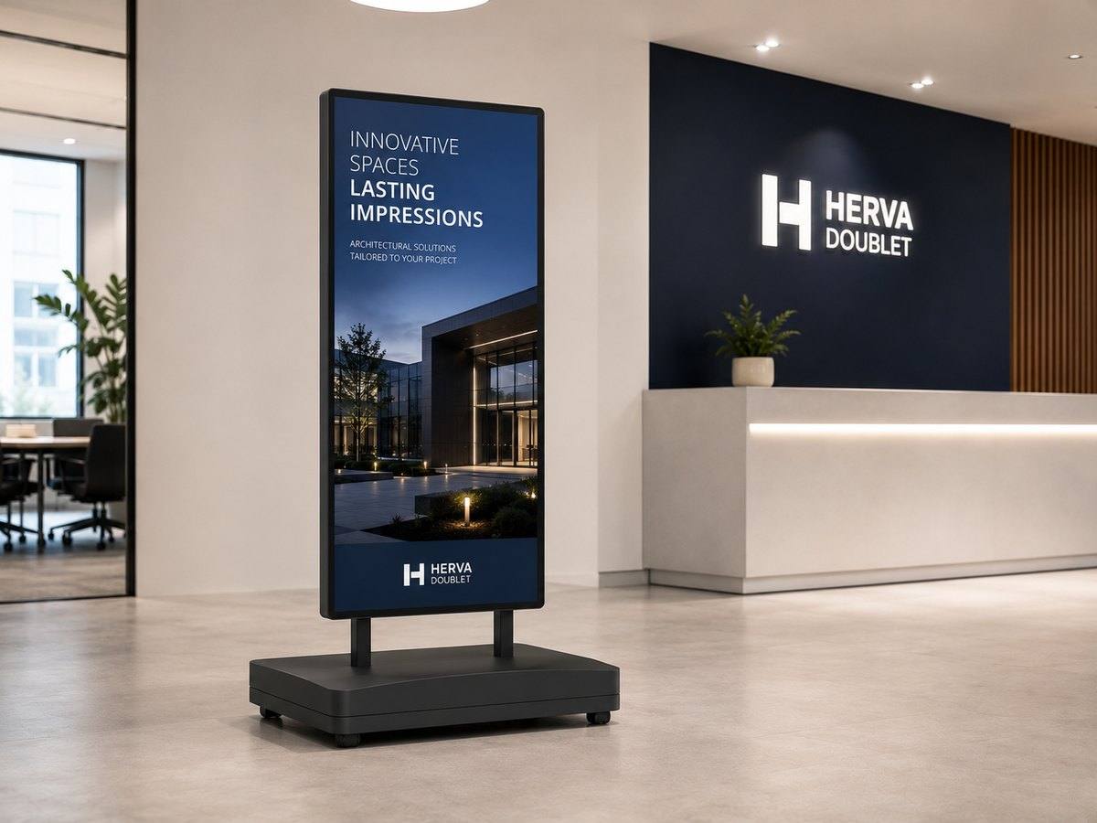 Totem mobiel / verplaatsbaar