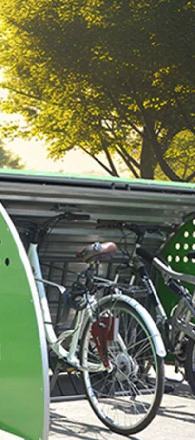 Fietskluizen, fietsboxen en fietsgarages
