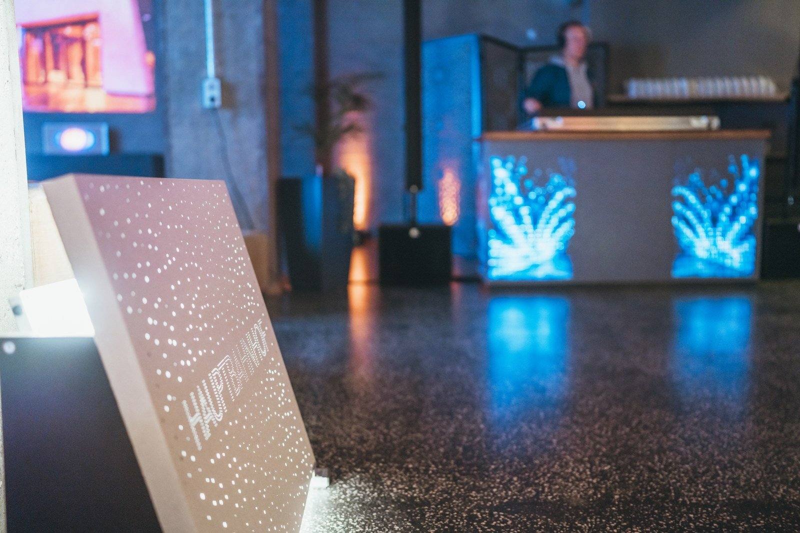 Lichtgevende beton