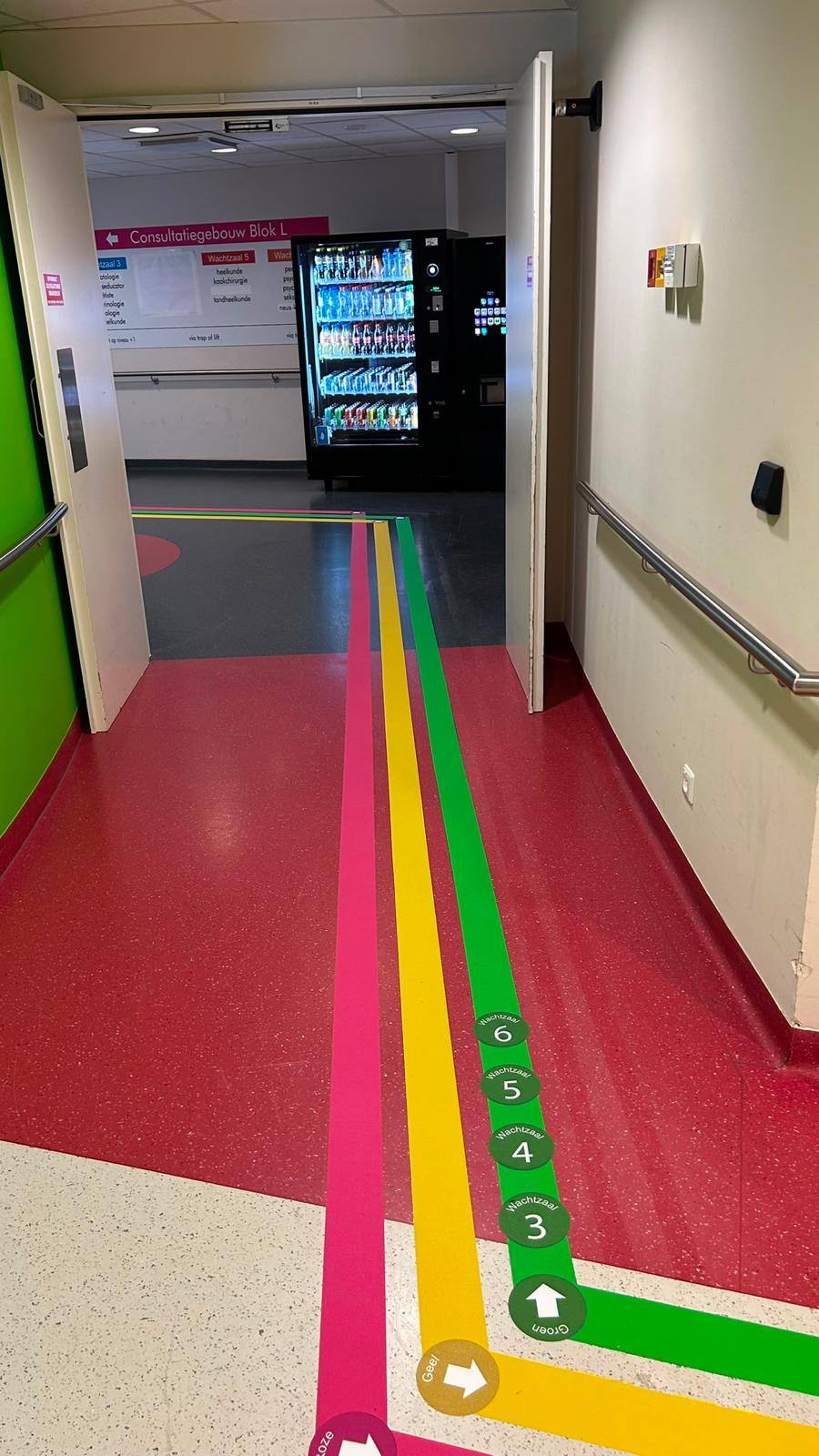 Wayfinding Ziekenhuis Herentals