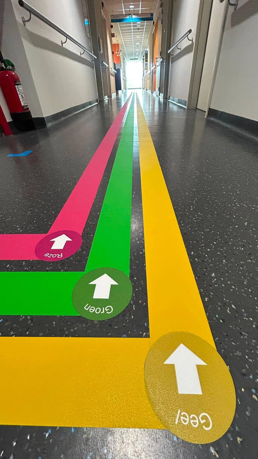 Wayfinding Ziekenhuis Herentals