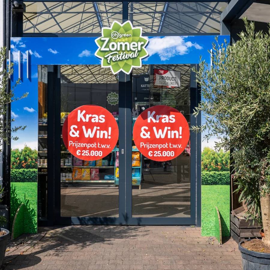 Point of sale Oh'Green — Retail (beeld 4 van 5) · realisatie door Herva-Doublet