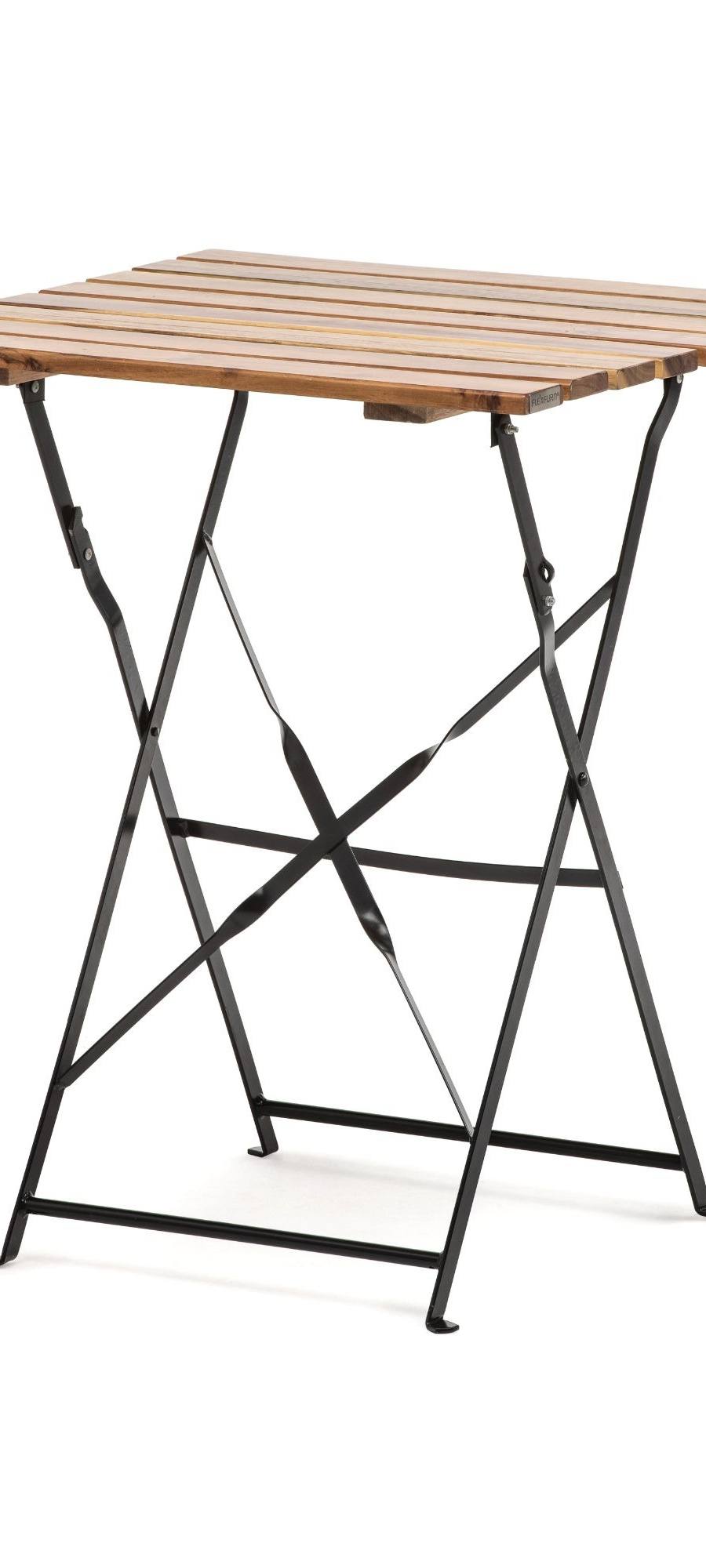 Tafel rond met verchroomd onderstel