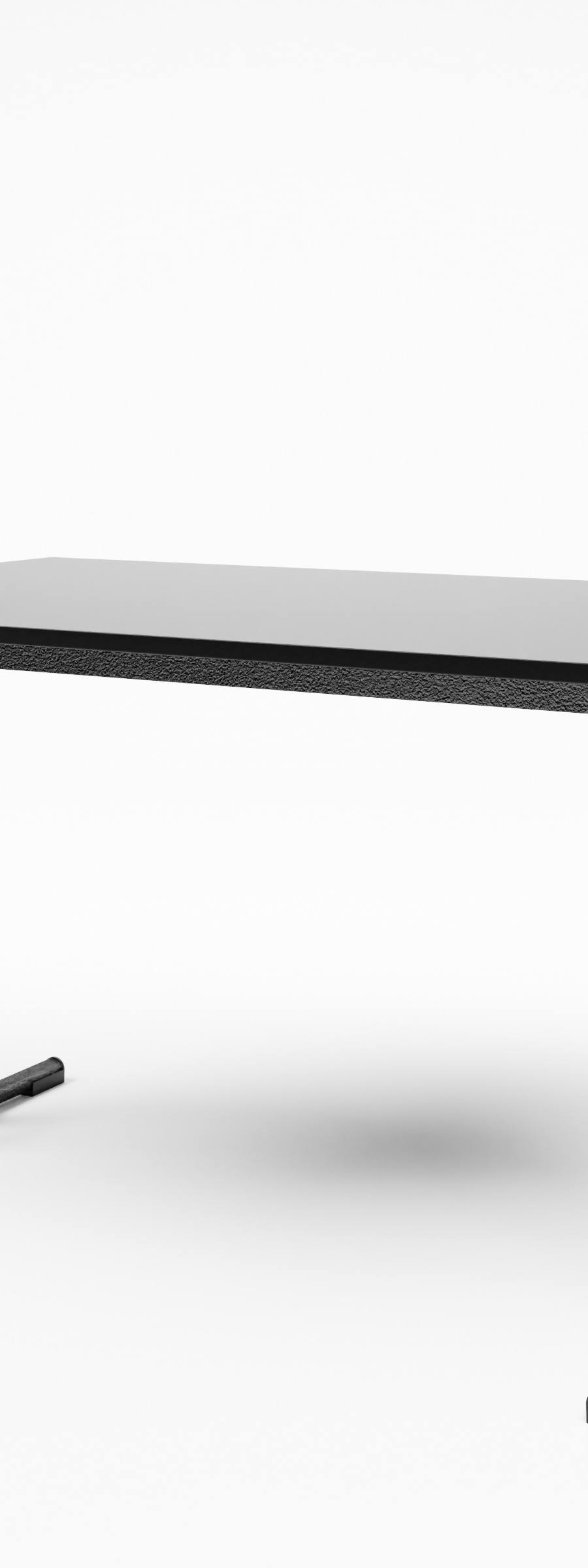 Tafel rond driepoot, nestbaar