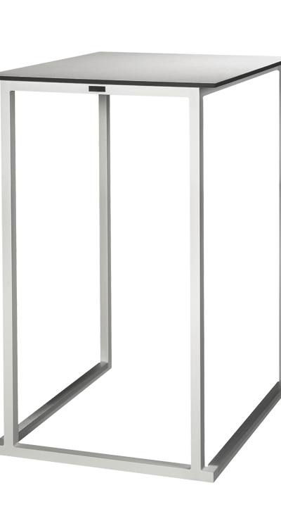 Statafel in aluminium