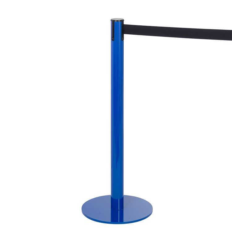 Belt barrier post (blue)