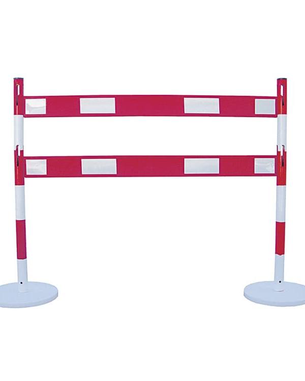 Modulaire barrière op palen
