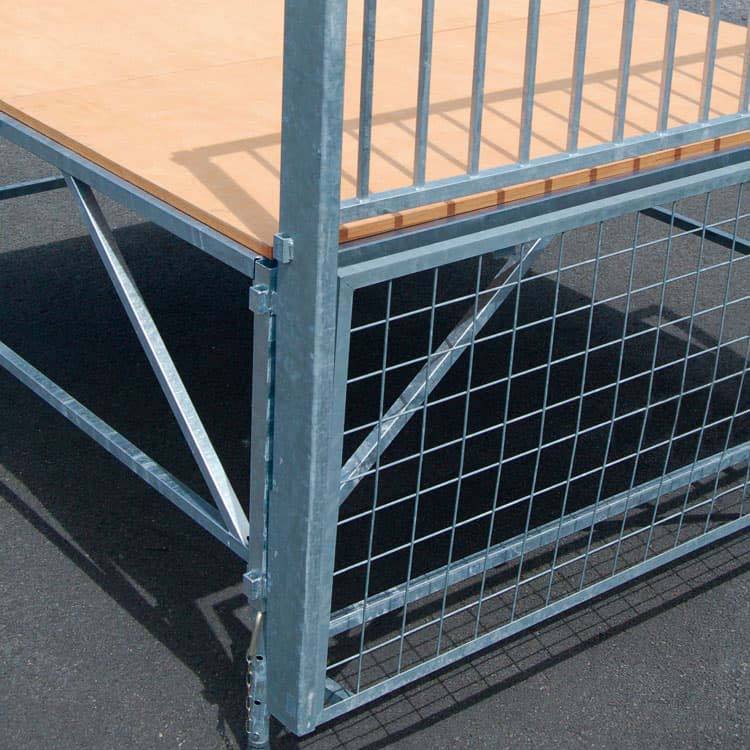 Randbekledingsrooster (podium)