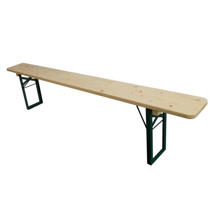 Wooden folding bench