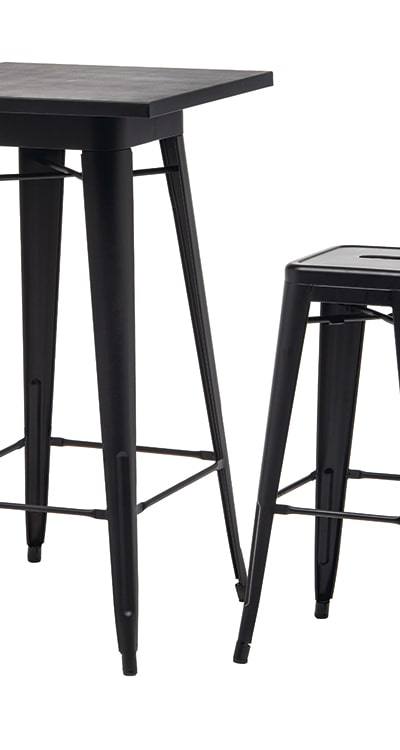 Statafel in industriële stijl