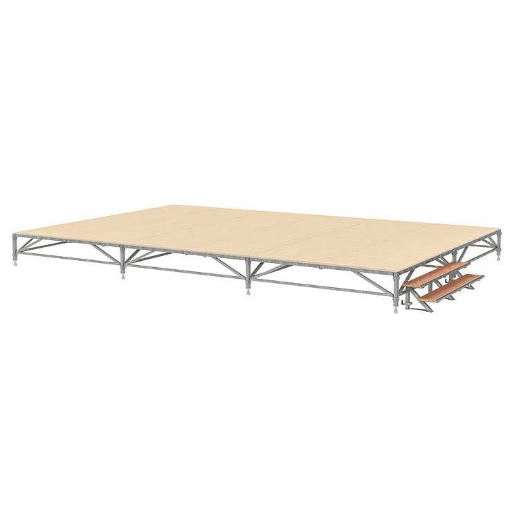 Demountable stage height 0.50 m