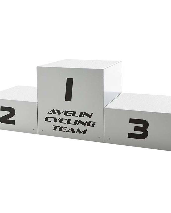 Verlicht podium