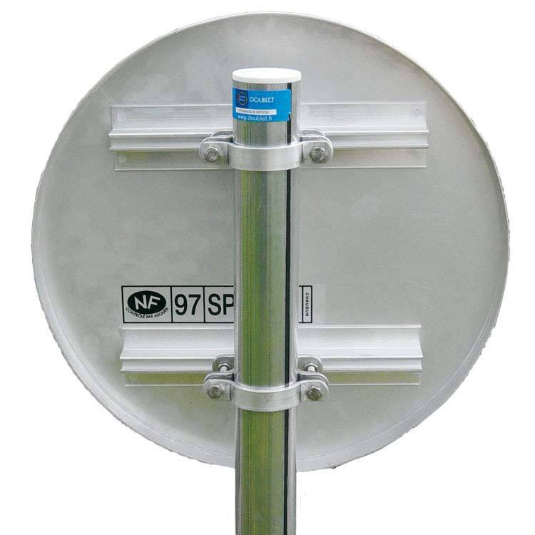 Bevestigingsset met aluminium buis