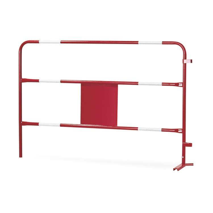 Gekleurde metalen barrière