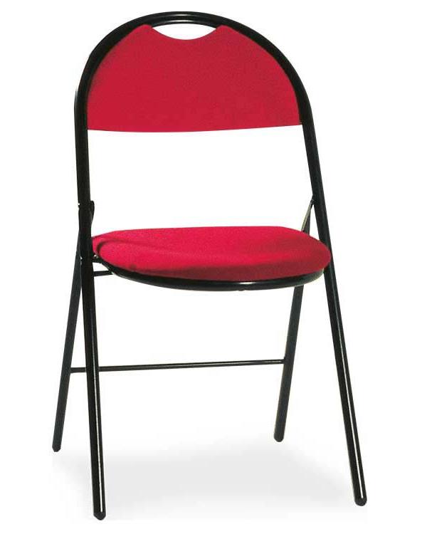 Metalen plooistoel Roma comfort stof