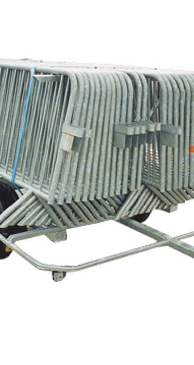 Aanhangwagen voor dranghekken (laadvermogen 360 kg)