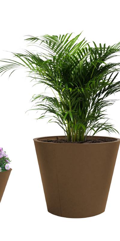 Plantenbak in cortenlook (80–100 l)