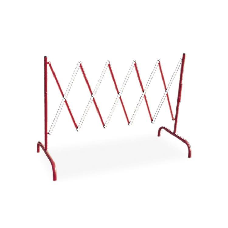 Barrière extensible (rouge et blanc)