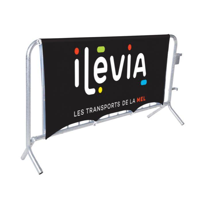 Habillage de barrière en lycra