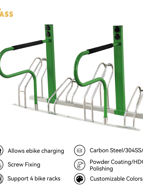 Oplaadrek voor e-bikes (dubbelzijdig)