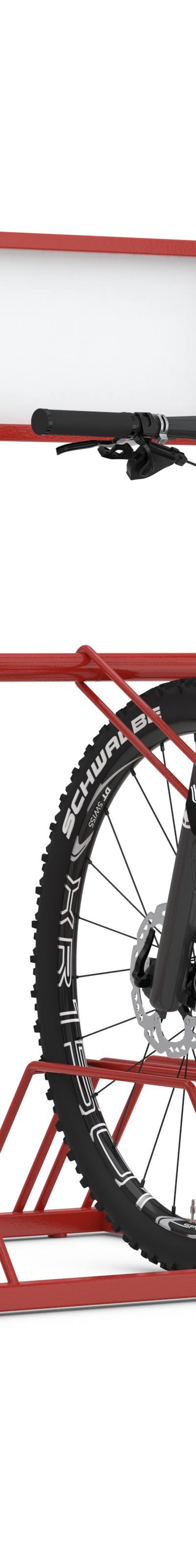 Bedrukking reclamebord voor mobiel fietsenrek