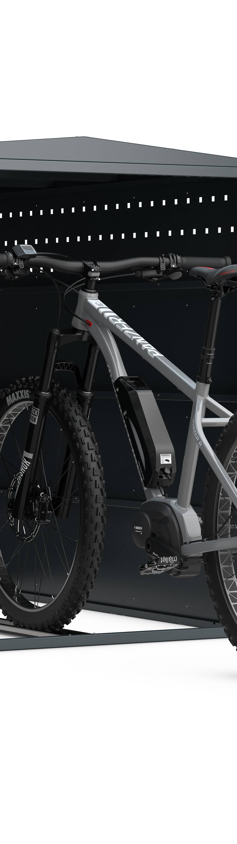 Fietsbox XL voor grote en brede fietsen