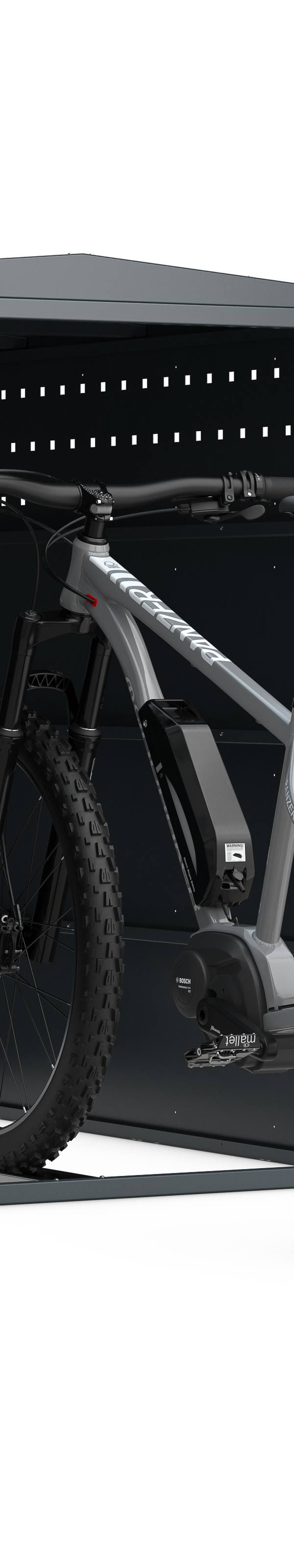 Fietsbox XL voor grote en brede fietsen