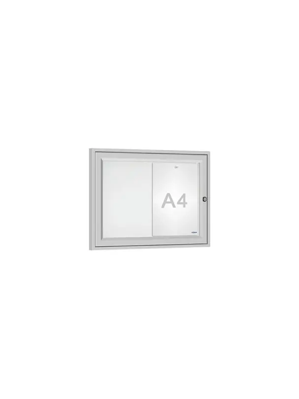 Binnenvitrine 30 mm met draaideur