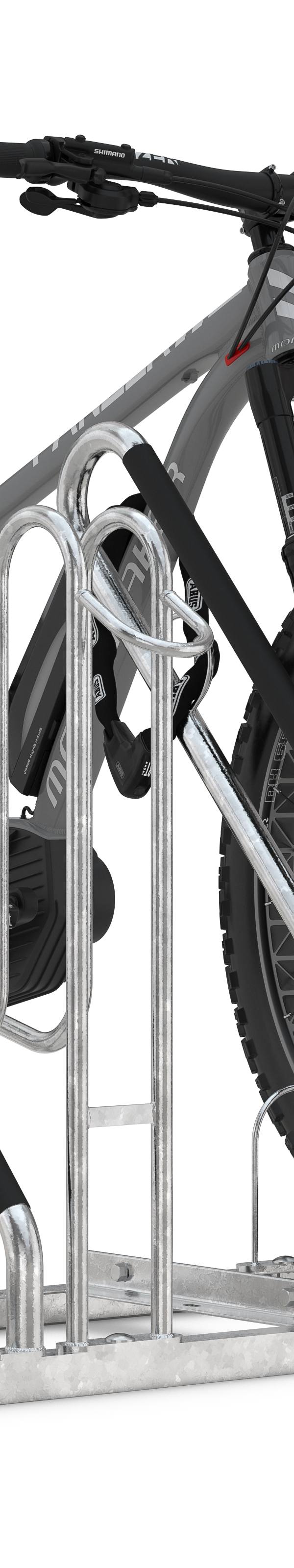 Fietsrekmodule voor extra brede banden