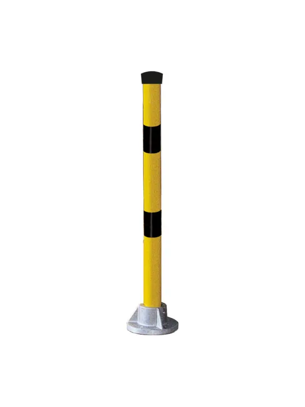 Paaltje Ø 50 mm op gietijzeren voetplaat