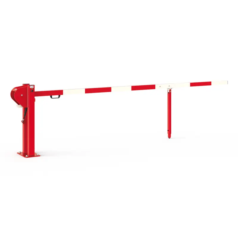 Hangslot met Europese cilinder voor slagboom