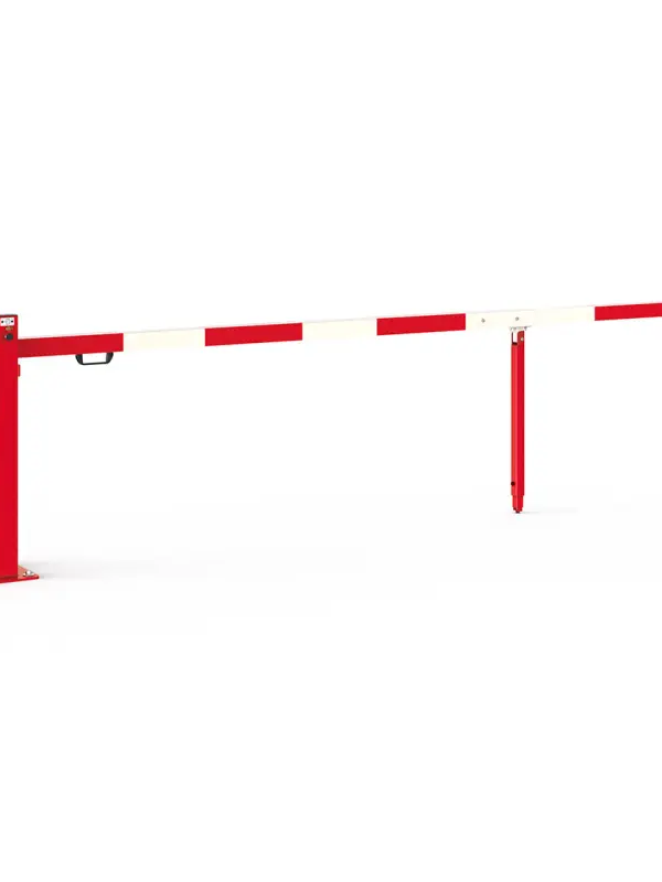 Hangslot met Europese cilinder voor slagboom
