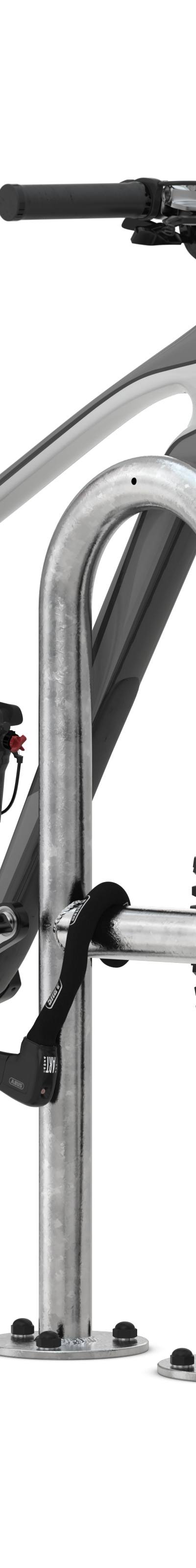 Fietsleunbeugel compact met kniebuis