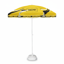 Ronde parasol in staal, compact