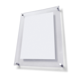 Buitenvitrine met groot affichevlak