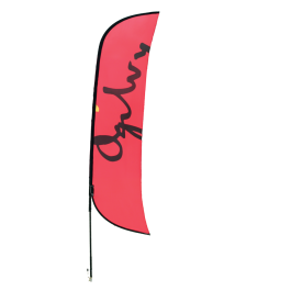 Vervangdoek voor beachflag vleugelvorm