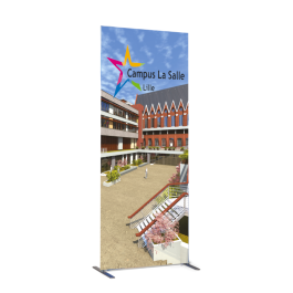 Dubbelzijdige affichetotem