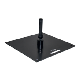Voetplaat 12 kg in staal (set)