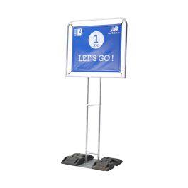 Pvc-bedrukking voor totem op voet