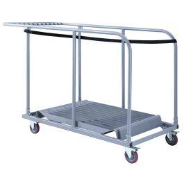 Transportkar voor ronde plooitafels